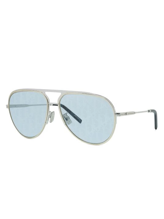 DiorEssential 60MM DiorOblique Lens Metal Aviator Sunglasses For Men 4 DiorEssential 60MM DiorOblique Lens Metal Aviator Sunglasses For Men - Image 2