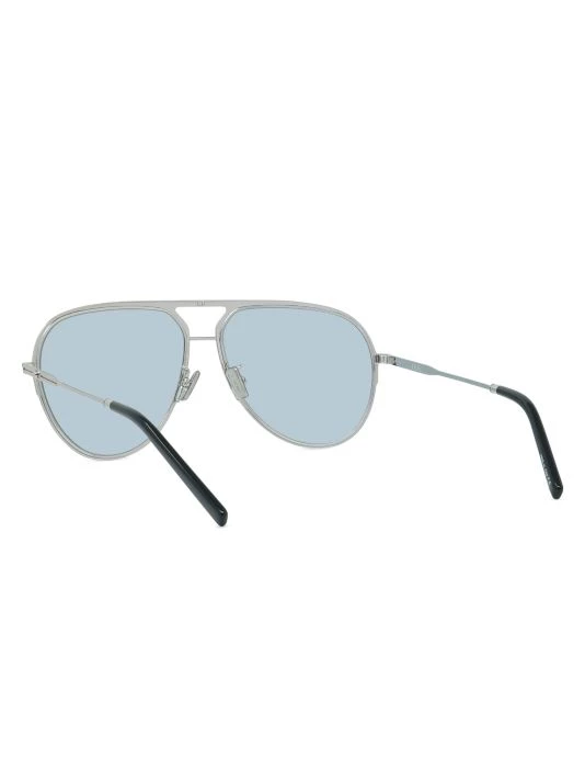 DiorEssential 60MM DiorOblique Lens Metal Aviator Sunglasses For Men 7 DiorEssential 60MM DiorOblique Lens Metal Aviator Sunglasses For Men - Image 5