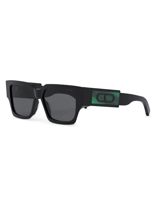 Dior Malachite 55MM Square Sunglasses For Men 4 Dior Malachite 55MM Square Sunglasses For Men - Image 2
