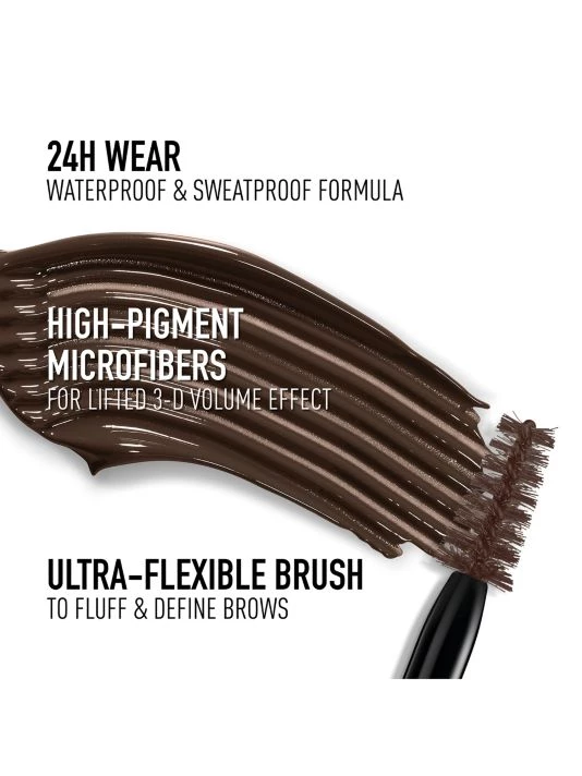 Diorshow On Set Brow Gel 05 Black 7 Diorshow On Set Brow Gel 05 Black - Image 5