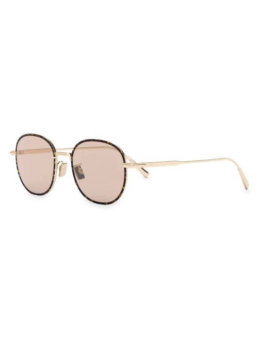 Dior 52MM Round Metal Sunglasses For Men 4 Dior 52MM Round Metal Sunglasses For Men - Image 2