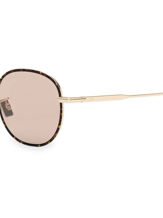 Dior 52MM Round Metal Sunglasses For Men 7 Dior 52MM Round Metal Sunglasses For Men - Image 5