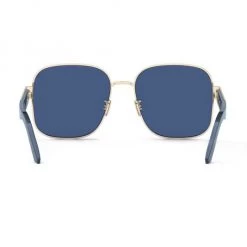 DiorSignature 60MM Square Sunglasses Shiny Gold Blue 12 DiorSignature 60MM Square Sunglasses Shiny Gold Blue -Dior Sales Shop unnamed file 1320