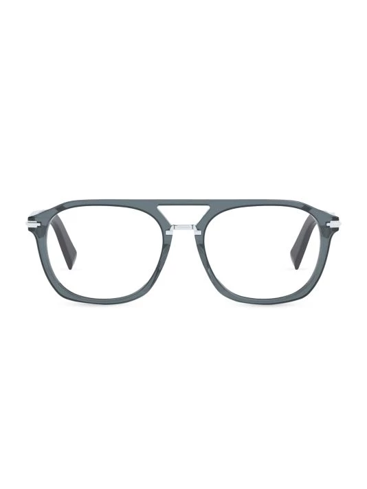 Dior Temple Logo 48MM Round Readers For Men 3 Dior Temple Logo 48MM Round Readers For Men