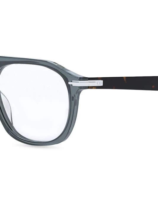 Dior Temple Logo 48MM Round Readers For Men 5 Dior Temple Logo 48MM Round Readers For Men - Image 3