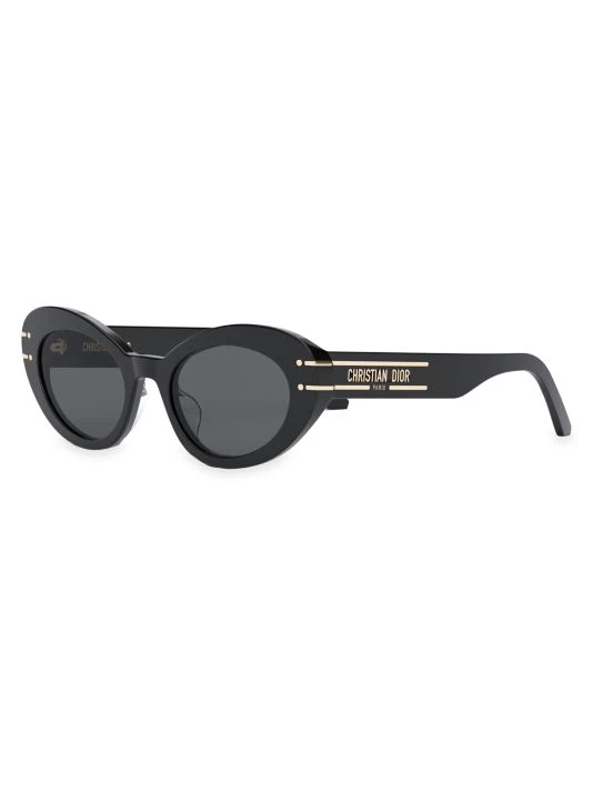 DiorSignature 51MM Cat Eye Sunglasses Grey 4 DiorSignature 51MM Cat Eye Sunglasses Grey - Image 2