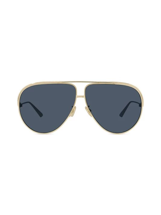 EverDior 65MM Aviator Sunglasses Blue 8 EverDior 65MM Aviator Sunglasses Blue - Image 6