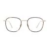 DiorBlacksuitO RF 50MM Metal Square Optical Glasses For Men