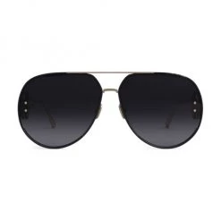 DiorBobby A1U Black Pilot Sunglasses