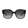 Wildior 58MM Square Sunglasses Black
