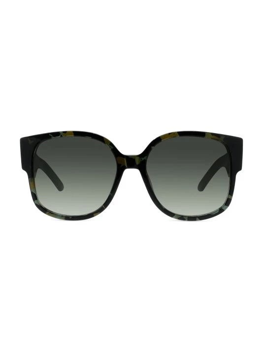 Wildior 58MM Square Sunglasses Black 9 Wildior 58MM Square Sunglasses Black - Image 7