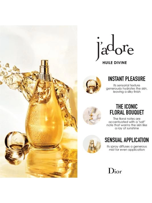 Dior J'adore Huile Divine Dry Oil 5 Dior J'adore Huile Divine Dry Oil - Image 3