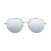 NeoDior 56MM Mirred Metal Round Aviator Sunglasses For Men