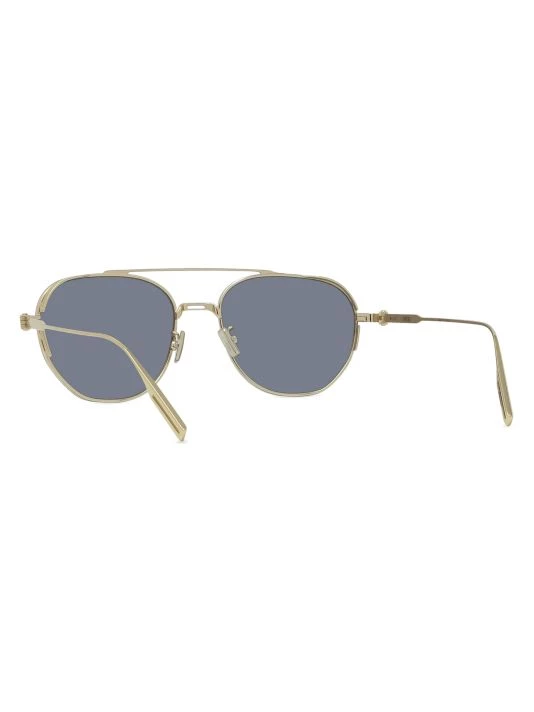 NeoDior 56MM Mirred Metal Round Aviator Sunglasses For Men 7 NeoDior 56MM Mirred Metal Round Aviator Sunglasses For Men - Image 5