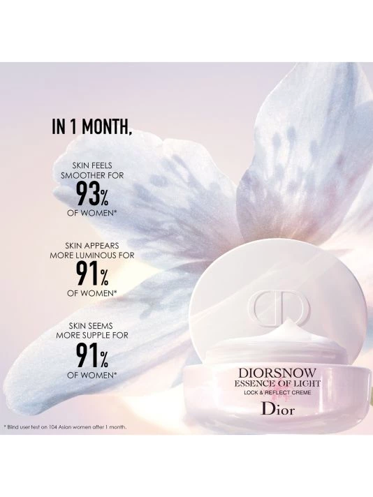 Diorsnow Essence Of Light Lock & Reflect Creme Face Moisturizer 6 Diorsnow Essence Of Light Lock & Reflect Creme Face Moisturizer - Image 4